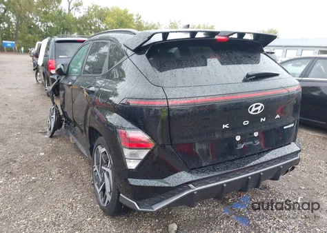 2024 Hyundai Kona N Line from USA, damaged, VIN KM8HACA35RU056527